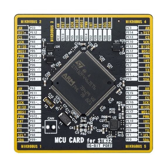 MikroElektronika Mikroe-4641 Add-On Board, Sibrain For Stm32F446Ze