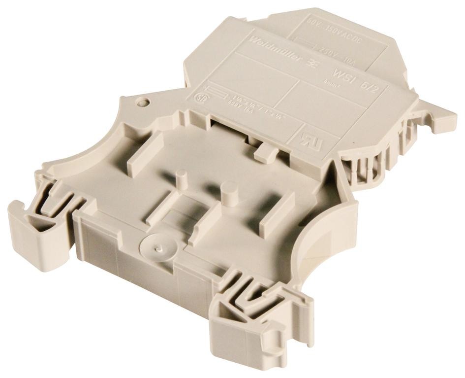 Weidmuller 1014300000 Terminal Block, Fused, 20-8Awg, 1X1/4In