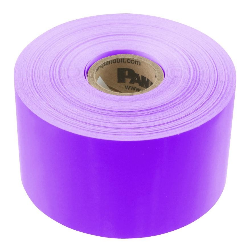Panduit T200X000Vv1Y Tape, Vinyl, 30.5M L X 50.8mm W, Purple