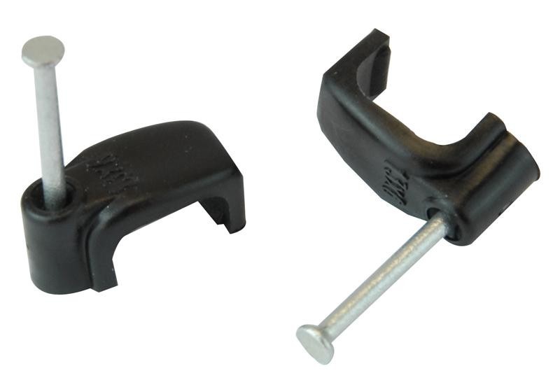 Unifix Zzv44186 Cable Clip, Polypropylene, 4mm, Black