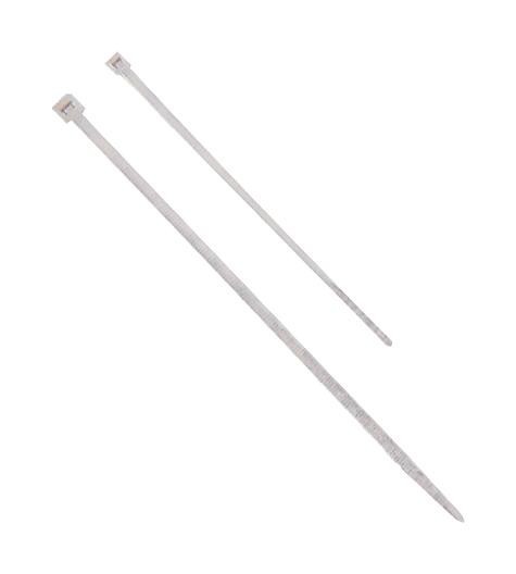 Abb Thomas & Betts Ty175-50-100C Cable Tie, Natural, 4.6X186mm, Pk100