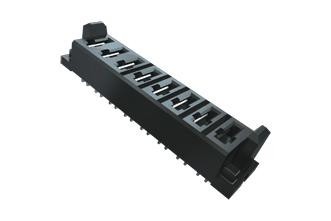 Samtec Mps-08-7.70-03-L-V Rectangular Connector, Rcpt, 8Pos, 1Row