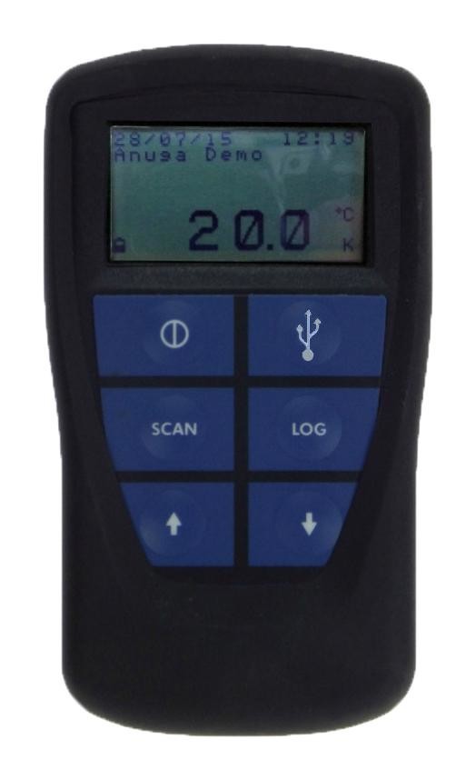 Tme mm7105-2D Thermobarscan Thermometer, 0 To 1767Degc