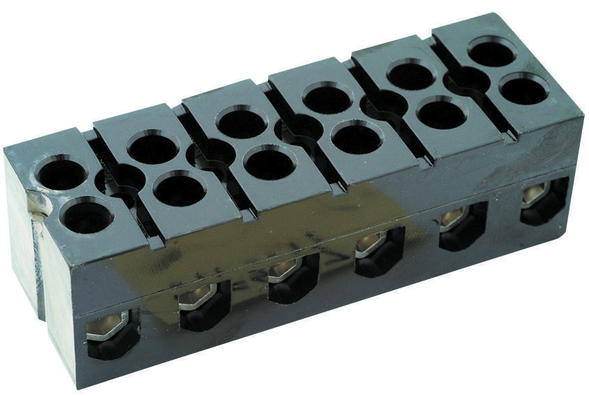 Marathon Special Products 985-Gp-3 Terminal Block, Barrier, 3 Position, 18-4Awg