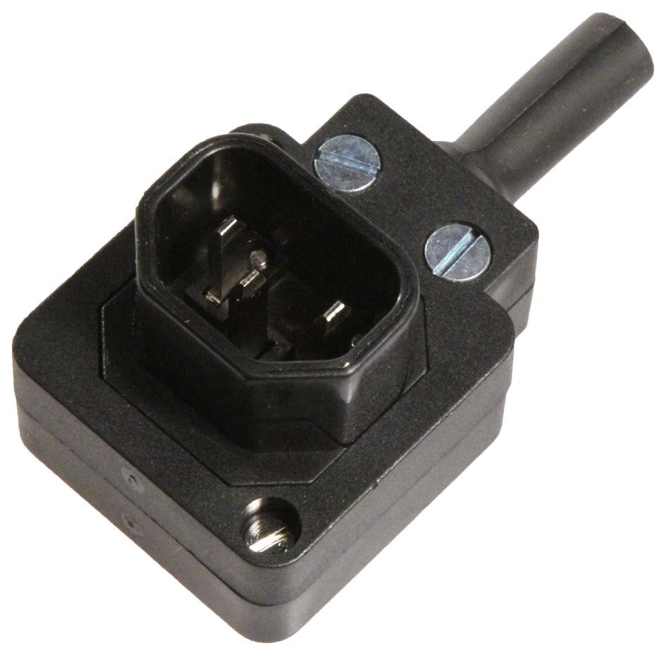 SCHURTER 4300.0401 Connector, Iec Power Entry, Plug, 10A