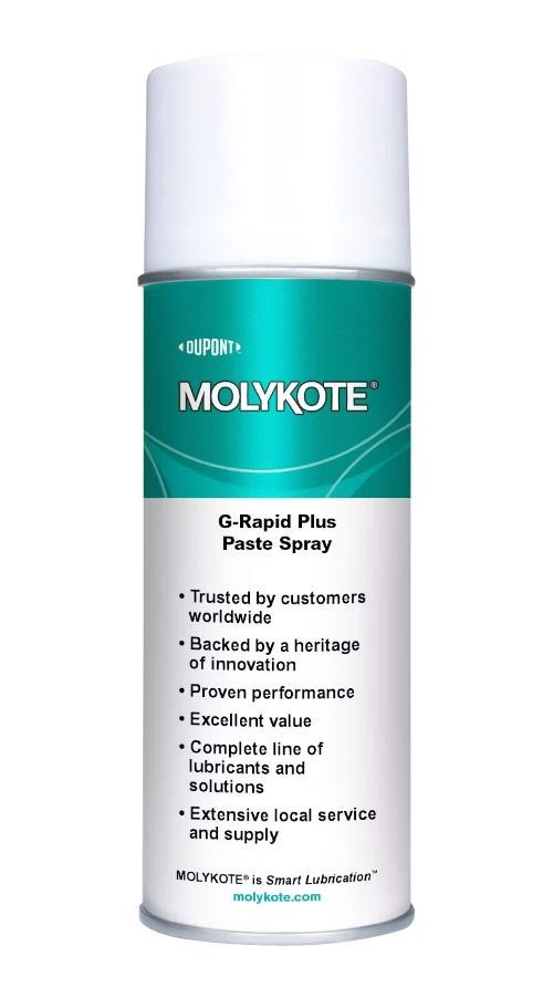 Molykote Molykote G-Rapid Plus, 400Ml G-Rapid Plus Paste, Can, 400Ml