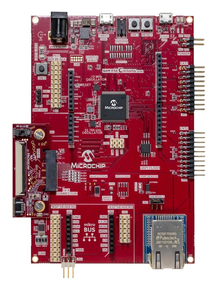Microchip Technology Technology Dm320210 Dev Board, 32Bit ARM Cortex-M4F