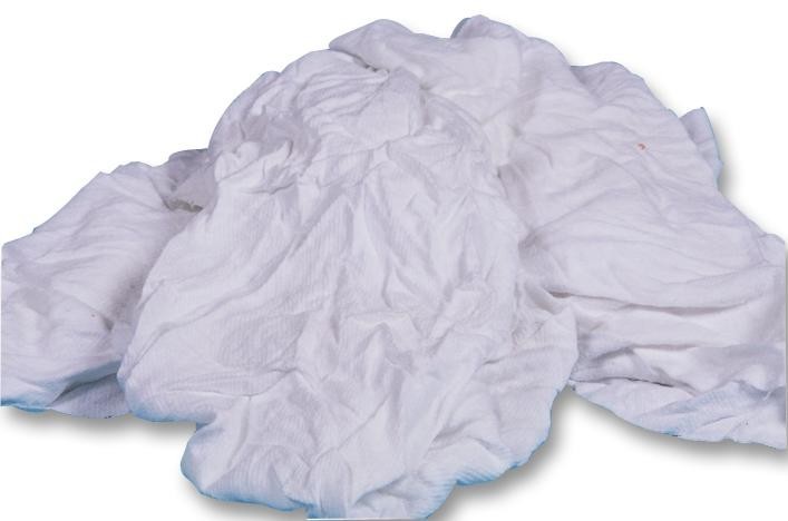 Pro Power Chemicals Ppc241 White Cloth Rags - Wipes 1Kg Polypack
