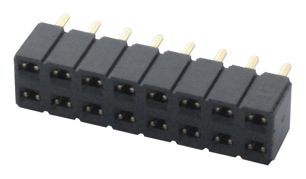 Samtec Slw-105-01-G-S Btb Connector, Rcpt, 5Pos, 1Row, 2.54mm