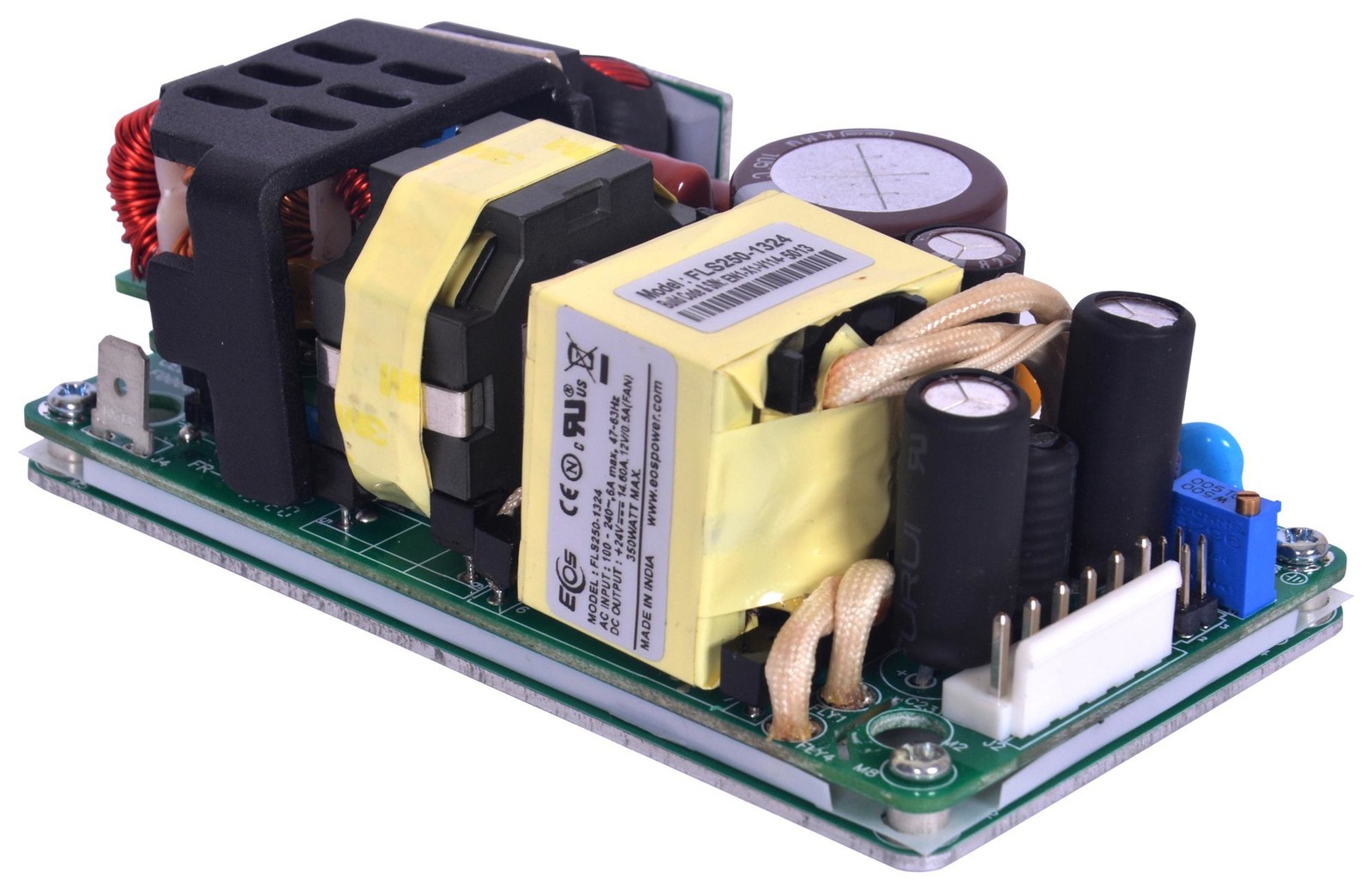 EOS Power Mfls250-1312 Power Supply, Ac-Dc, 12V, 18A