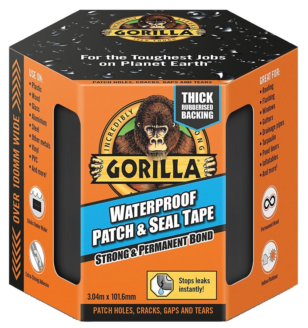 Gorilla 3044721 Waterproof Patch And Seal Tape - 3M