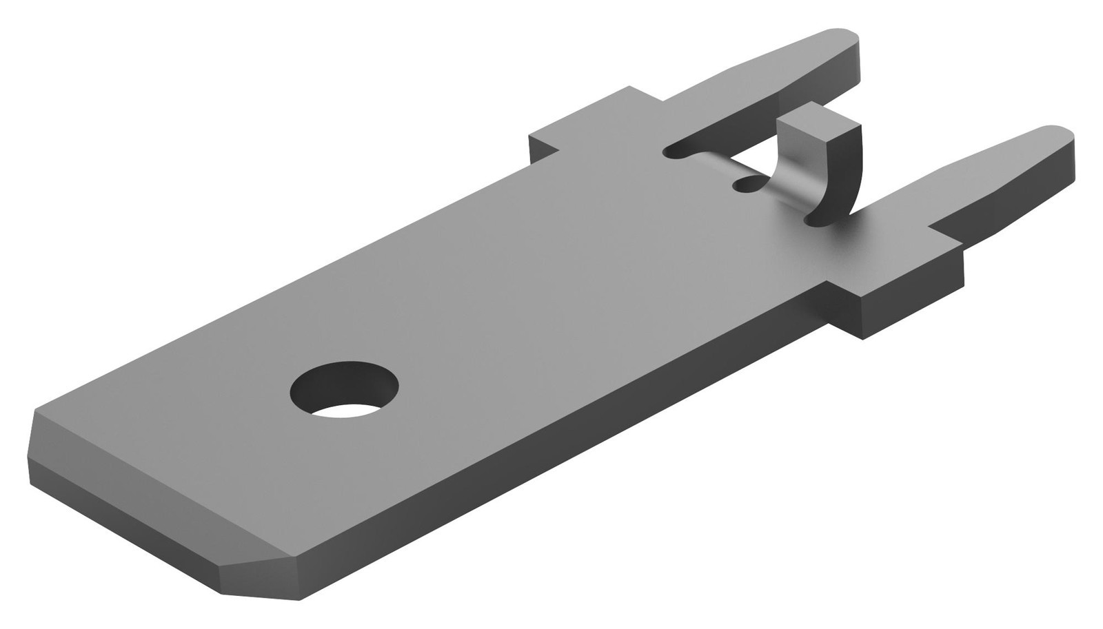 Amp Connectors / Te Connectivity 1217125-1 Pcb Terminal, 6.35mm X 0.81mm, Brass