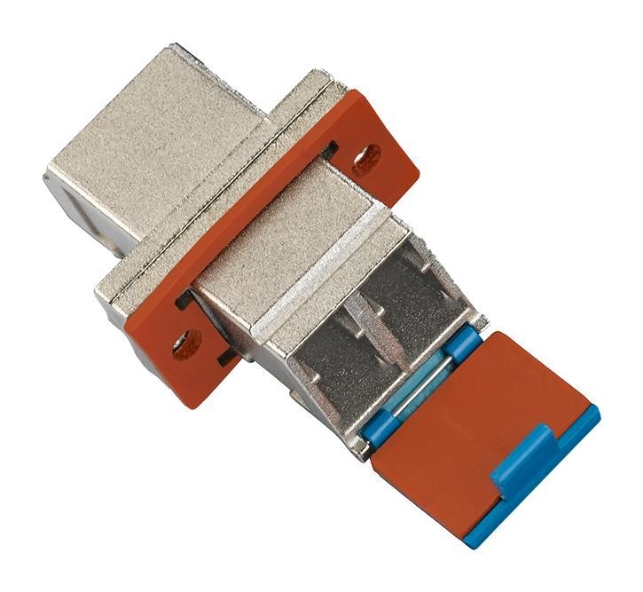 Molex 1061270150 Fiber Optic Adapter, Lc Duplex Jack-Jack