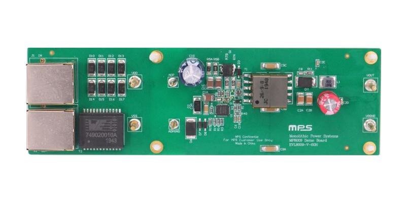 Monolithic Power Systems (Mps) Evl8009-V-00H Eval Board, Poe Pd W/flyback Controller