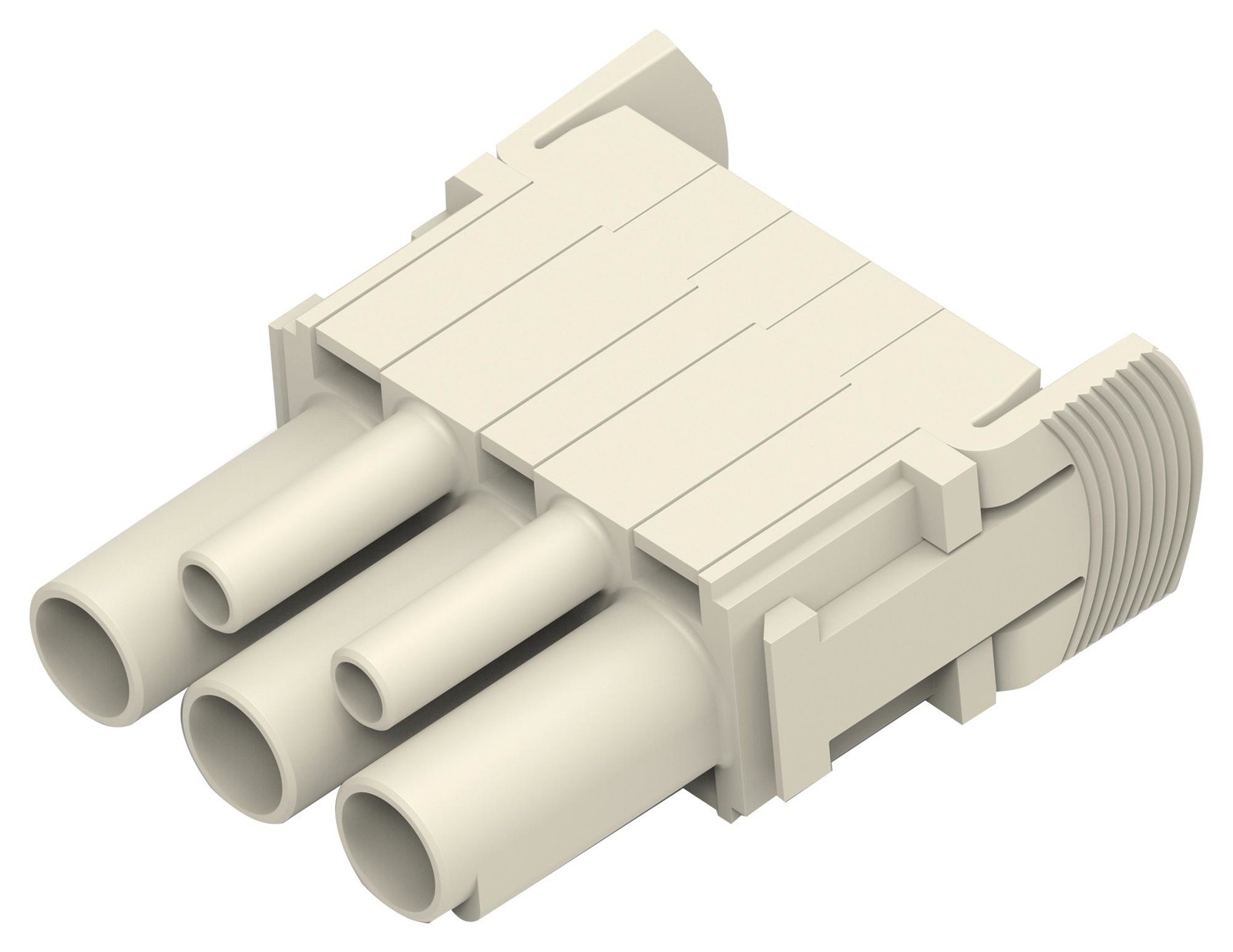 Amp Connectors / Te Connectivity T2111342201-000 Heavy Duty Module, Rcpt, 7Pos, 40A