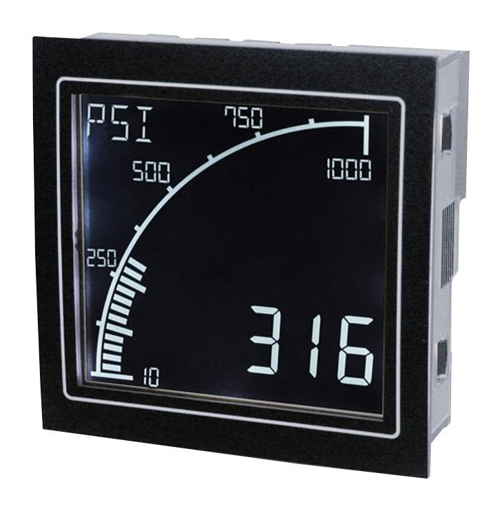 Trumeter Apm-Rate-Ano. Panel Meter, Rate, 4Digit, 24V