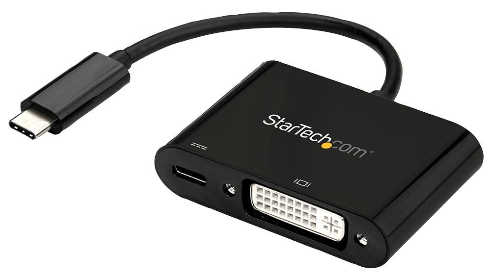 Startech Cdp2Dviucp Usb-C - Dvi Adapter, Power Delivery