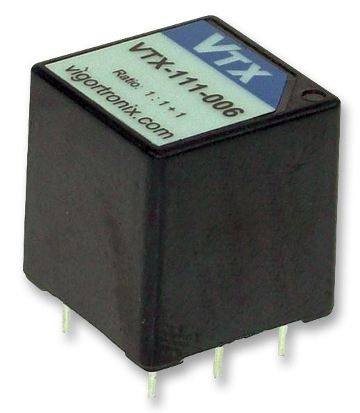 Vigortronix Vtx-111-006 Transformer, Pulse, EnCapacitors, 1: 1+1