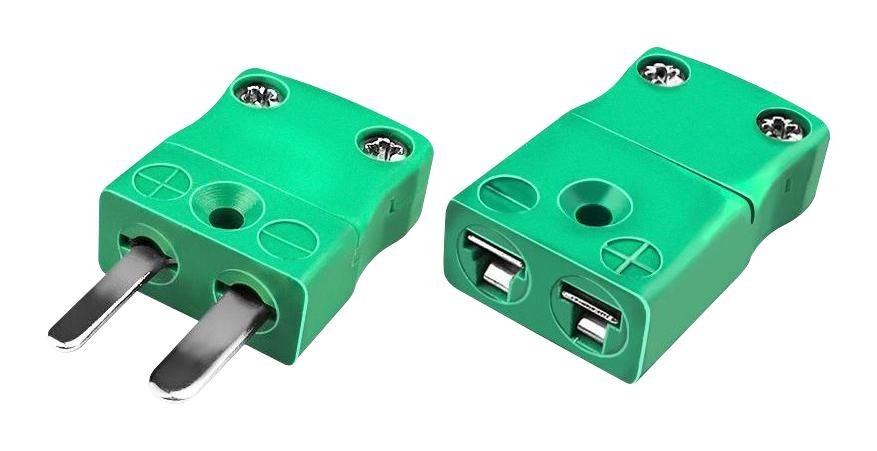 Labfacility Im-K-M/lcf Connector, Mini, Pair, T/c Type K