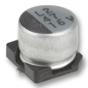 Multicomp Pro Mceel25V106M5X5.2 Capacitor, 10Îf, 25V, Radial, Smd