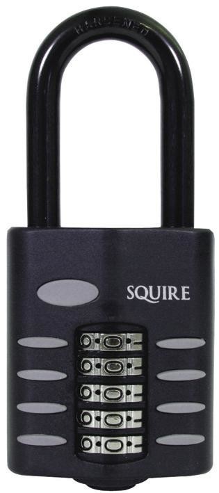 Squire Cp60/2.5 Padlock L/s Recodable Combi 60mm