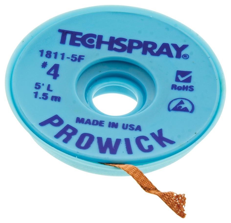 Techspray 1811-5F Desoldering Braid