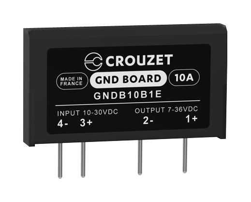 Crouzet Gndb10B1E Solid State Relay, 10A, 7-36Vdc, Tht