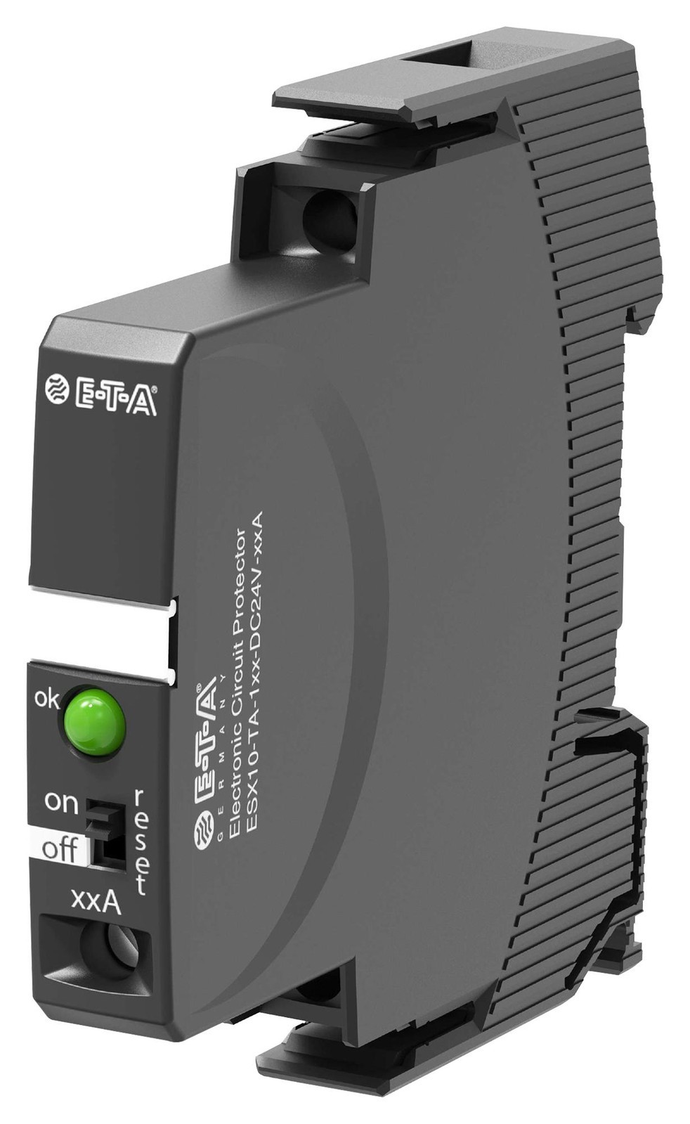 Eta Esx10-Ta-100-Dc24V-0.5A-E Circuit Breaker, 1P, 0.5A, 24Vdc