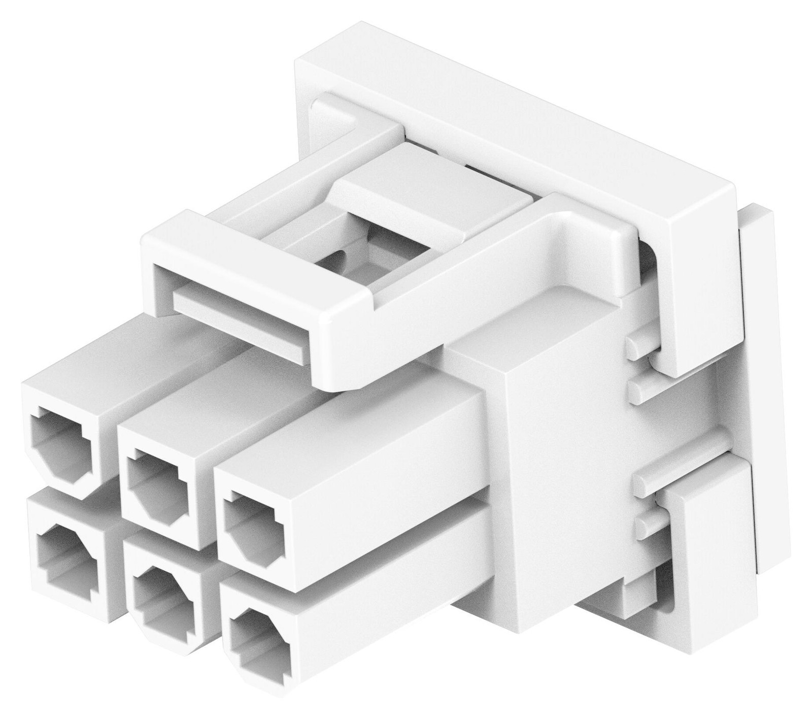 Amp Connectors / Te Connectivity 2385532-6 Connector Housing, Rcpt, 6Pos, 4.2mm