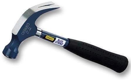 Stanley 1-51-488 Claw Hammer, Blue Strike, 16Oz