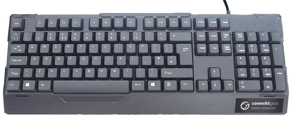 Computer Gear 24-0232 Keyboard, Wired, Standard, Usb