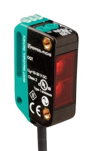 Pepperl+Fuchs Pa Oqt150-R100-2Ep-Io Sensor, Triangulation, Cable, 150mm