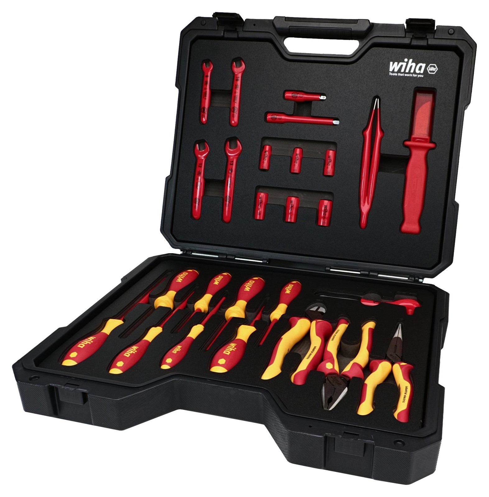 Wiha 91890 Ev Essential Tool Kit, 26Pc, 15