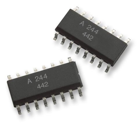 Broadcom Acpl-244-560E Optocoupler, Quad, Ac I/p, Vde