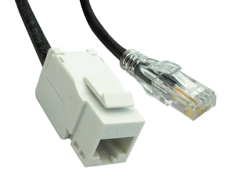 Bel Bm-5Ajpk025F Enet Cable, Cat5E, Rj45 Jack-Plug, 25Ft