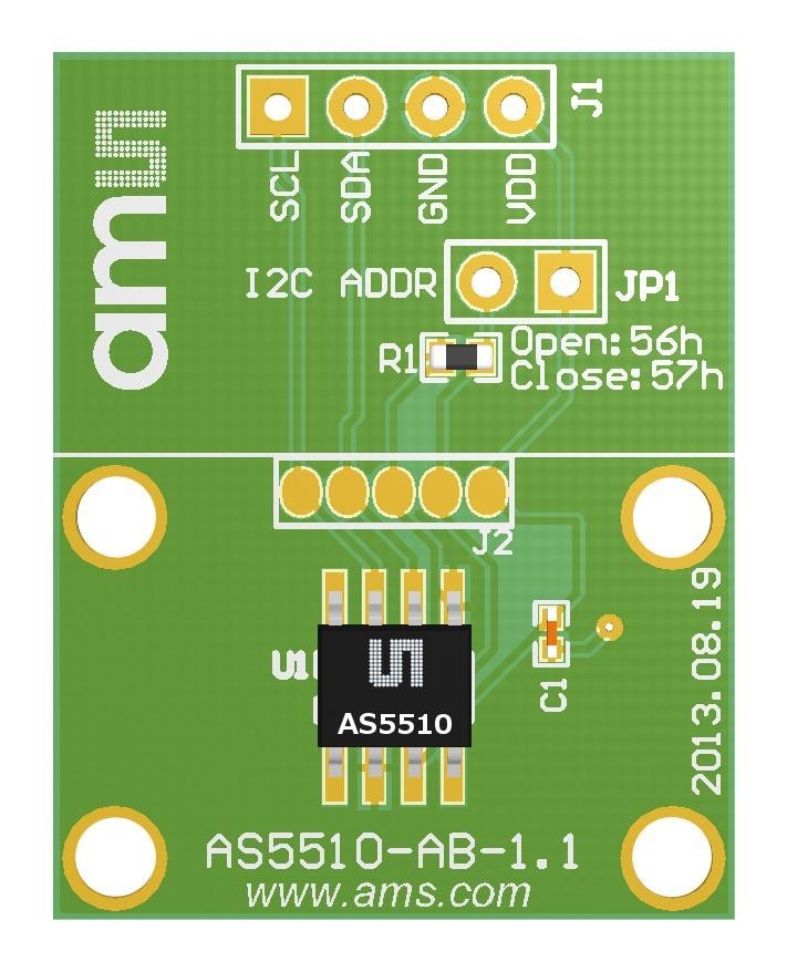 Ams Osram Group As5510-So_Ek_Ab Adapter Board Kit, Incr Position Sensor