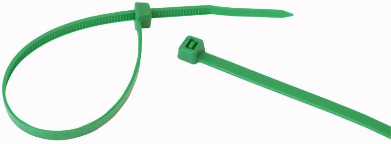 Pro Power 200 X 4.8mm Green Cable Ties 200 X 4.8mm Green 100Pk
