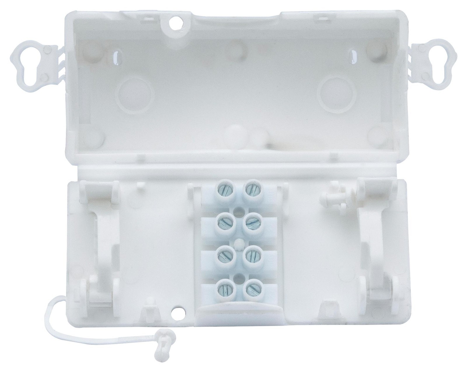 Hylec Debox Sm40 Electrical Junction Box, 4Way, White