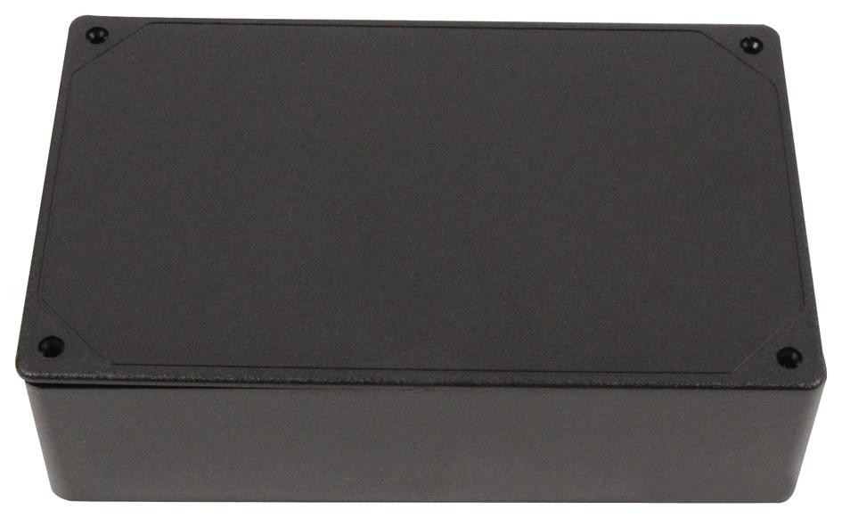 Bud Industries Cu-3284 Enclosure, Utility, Plastic, Black