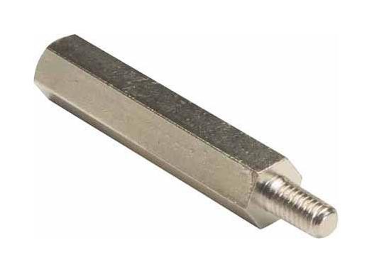 Harwin R30-3008002 Entretoise Hex M-F, Brass, M3, 86mm