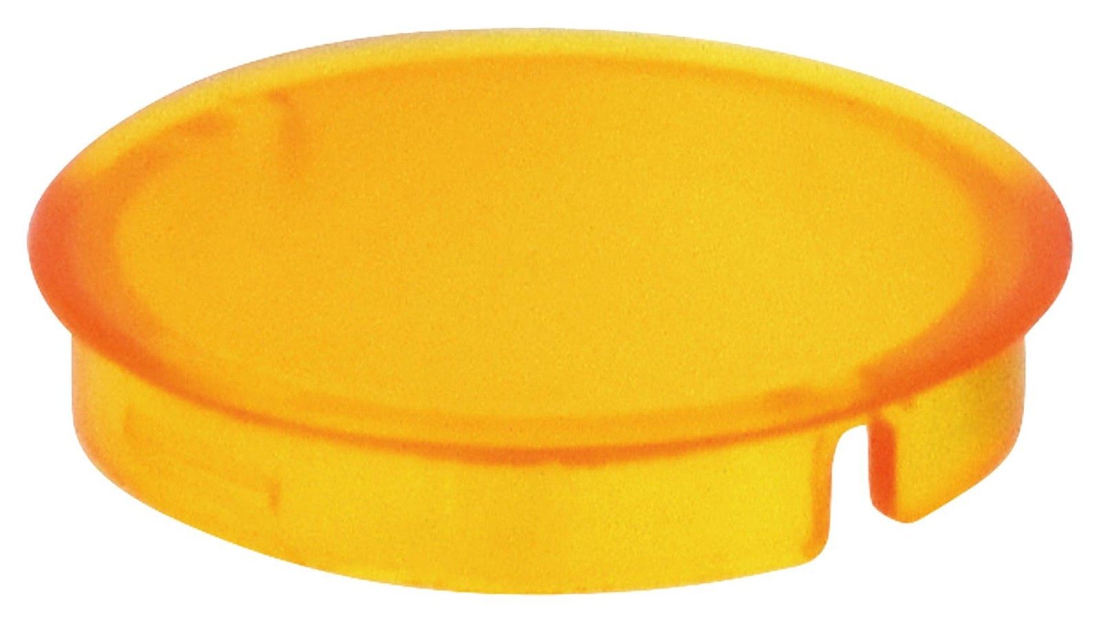 IDEC Cw9Z-L11Y-K Indicator Lens, Yellow, Round, 19.5mm