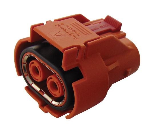 Amphenol Industrial Elp2Y03 Automotive Connector, Plug, 2Pos, 50A