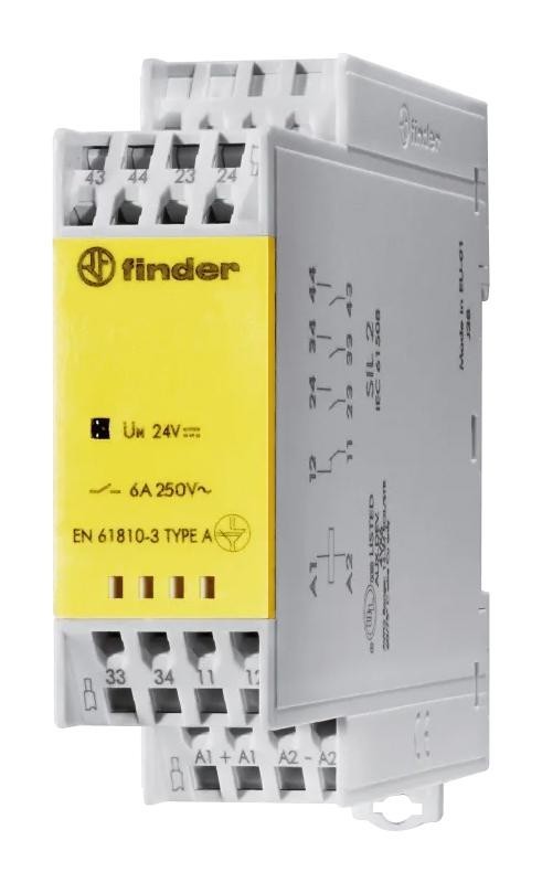 Finder Relays Relays 7S.14.8.230.4220 Safety Relay, Dpst-No/dpst-Nc, 6A, 240V