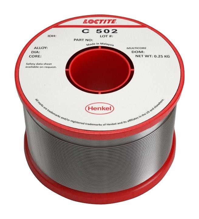 Multicore/loctite C 502 99C 5C 0.9mm G 250G Solder Wire, Lead Free, 0.9mm, 250G