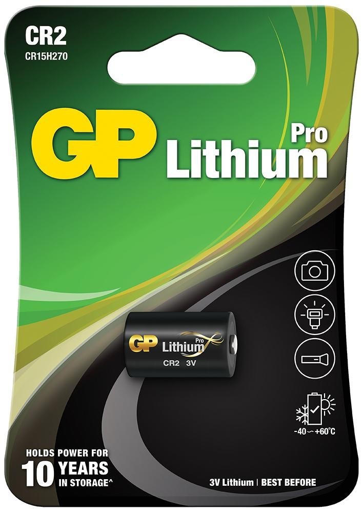 Gp Batteries Gppcl0Cr2047 Battery, Lithium, Cr2, 3V, 800Mah
