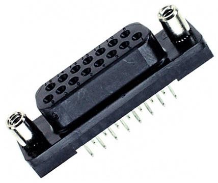 Amp Connectors / Te Connectivity 5745077-6 D Sub Connector, Standard, 15 Position, Receptacle