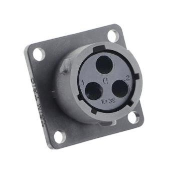 Souriau Utsx0103S Circular Connector, Rcpt, 3Pos, Crimp