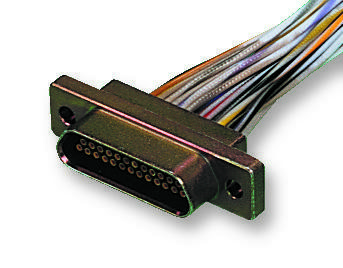 Cinch Connectivity Solutions Dccm-25P6E518.0B-Lf Plug, Micro D, 25Way