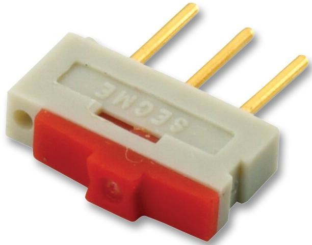 Eoz 09.03201.02 Switch, Spst-Co, 0.5A, 12V, Pcb, Red