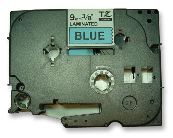 Brother Tze521 9mm Black On Blue Tape